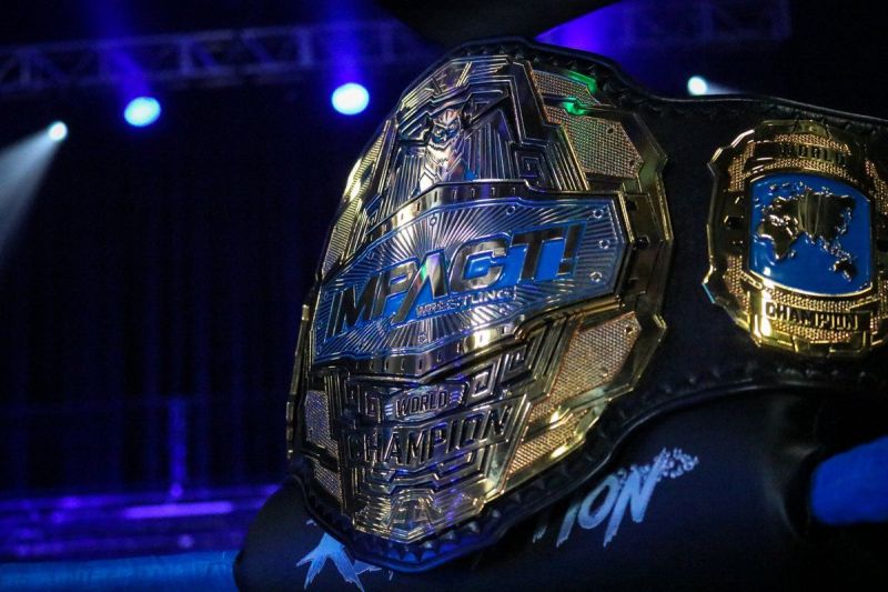 IMPACT WRESTLING : SVELATO IL NUOVO LOOK DELLE CINTURE