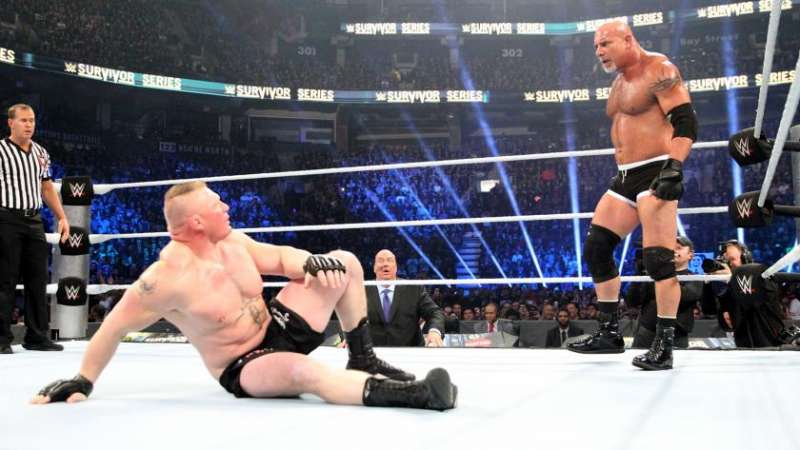 GOLDBERG ELOGIA BROCK LESNAR