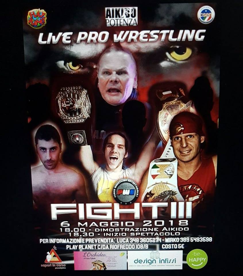 PWE : ANNUNCIATA LA CARD DI "PWE FIGHT 3"