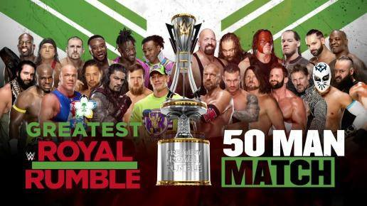 WWE : SVELATO IL PREMIO PER IL VINCITORE DELLA GREATEST ROYAL RUMBLE