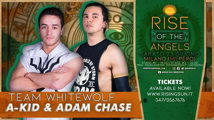 RSWP : ANNUNCIATO TAG TEAM PER "RISE OF THE ANGELS"