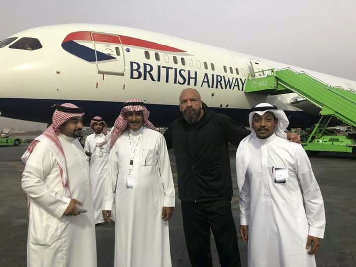 TRIPLE H IN ARABIA SAUDITA!