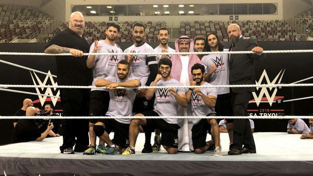 ECCO I VINCITORI DEI TRYOUT WWE IN ARABIA SAUDITA