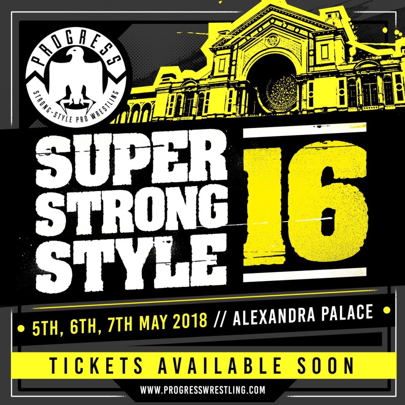 PROGRESS : PRIMO MATCH ANNUNCIATO PER IL SUPER STRONG STYLE 16