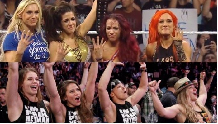 WWE: BECKY LYNCH SFIDA LE 4 HORSEWOMEN DELLA MMA