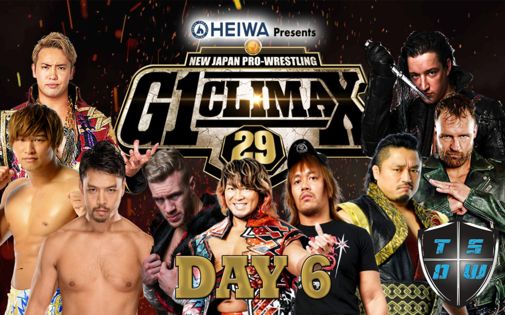 NJPW | Risultati del 6°giorno del G1 Climax 29 (19-07-19)