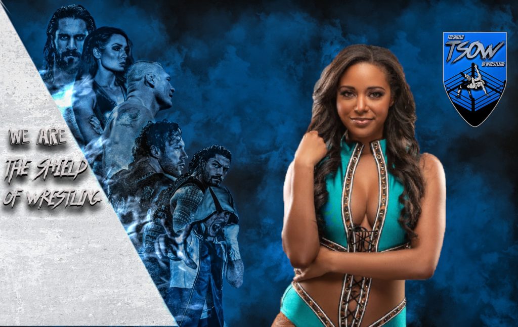 Brandi Rhodes discute - Social media