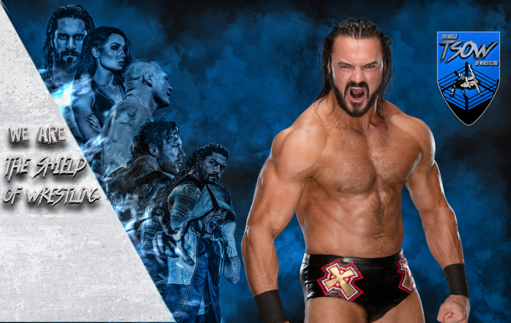 Drew McIntyre era assente - RAW