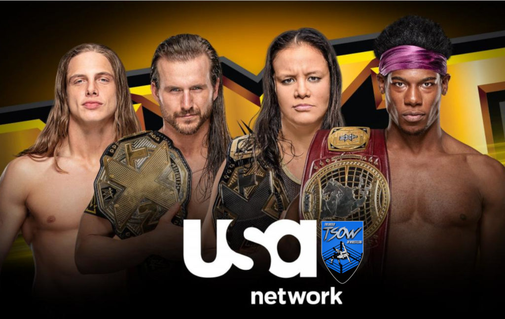 Match titolato su USA Network