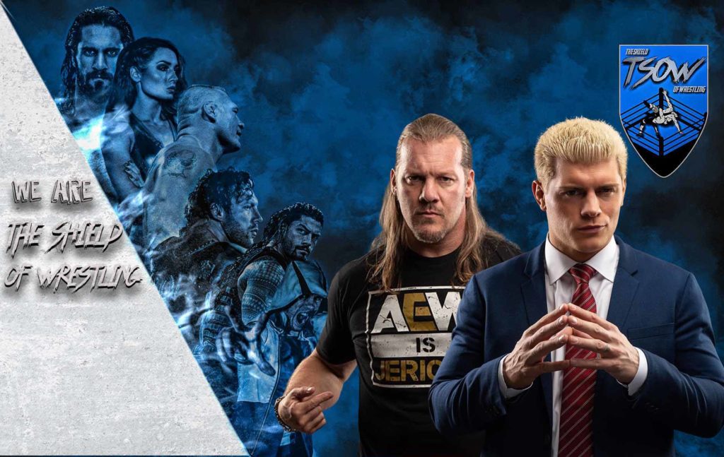 Rissa tra Cody Rhodes e Chris Jericho al New York Comic Con