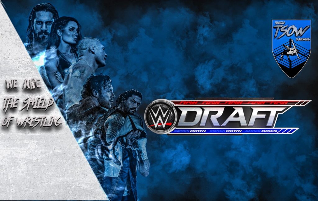 WWE organizza il Draft