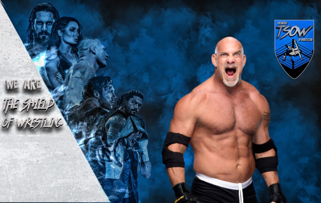 Goldberg provoca Matt Riddle durante il WWE FOX Blue Carpet - Goldberg
