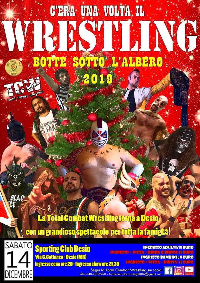 TCW Botte sotto l'albero: la card dell'evento