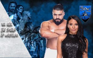 Andrade e Zelina Vega