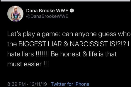 Dana Brooke insulta l'ex fidanzato Enes Kanter