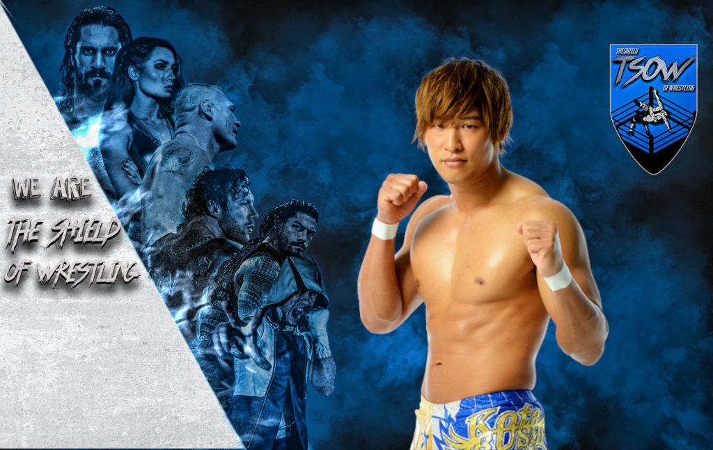 Kota Ibushi infortunio