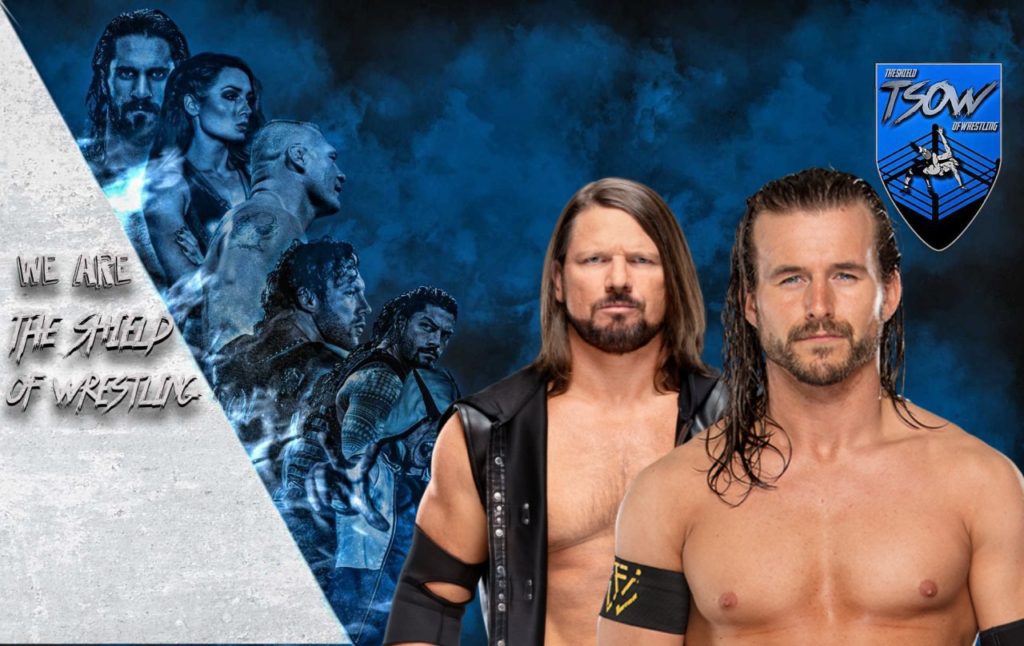 Adam Cole vuole AJ Styles - WrestleMania