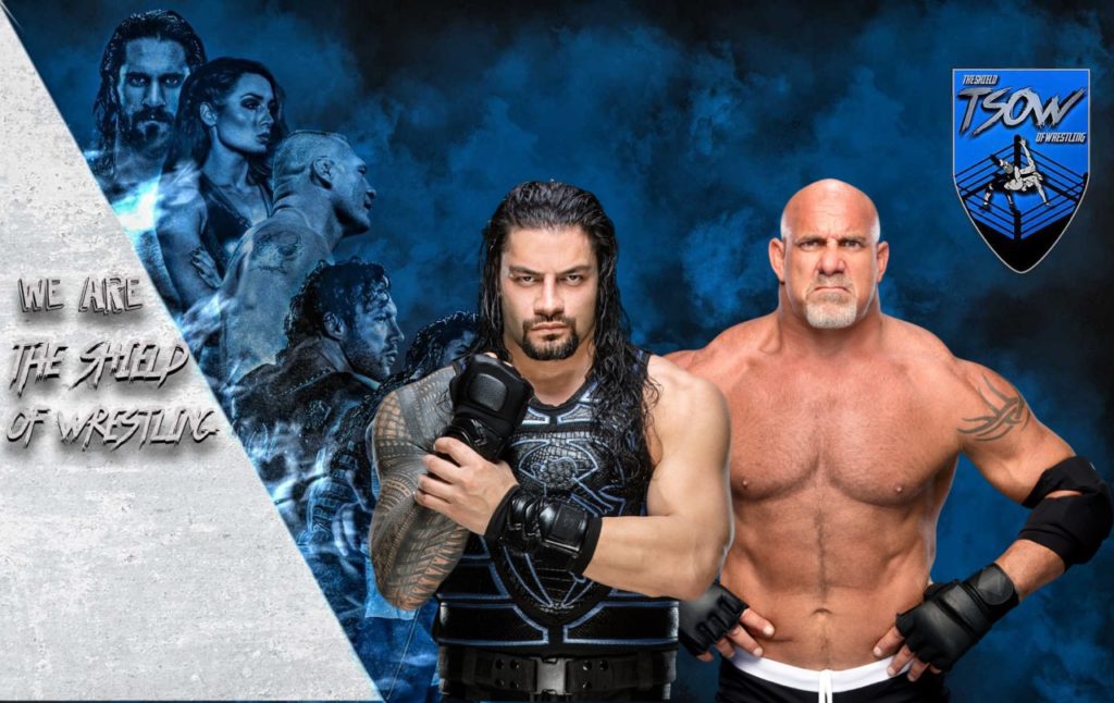 UFFICIALE! Goldberg vs Roman Reigns