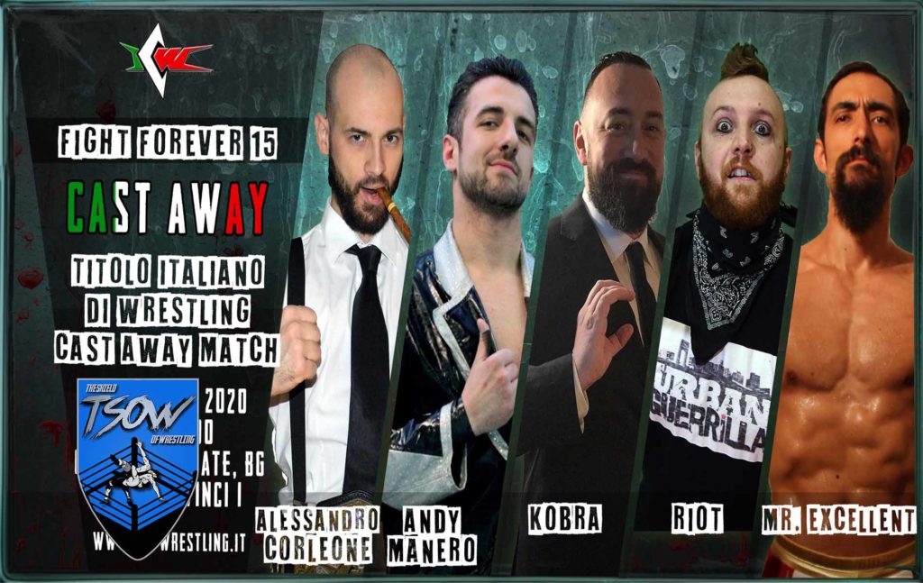 ICW Fight Forever 15 Cast Away: tutte le informazioni