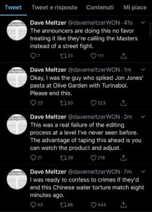 Dave Meltzer critica il Day 2 di WrestleMania