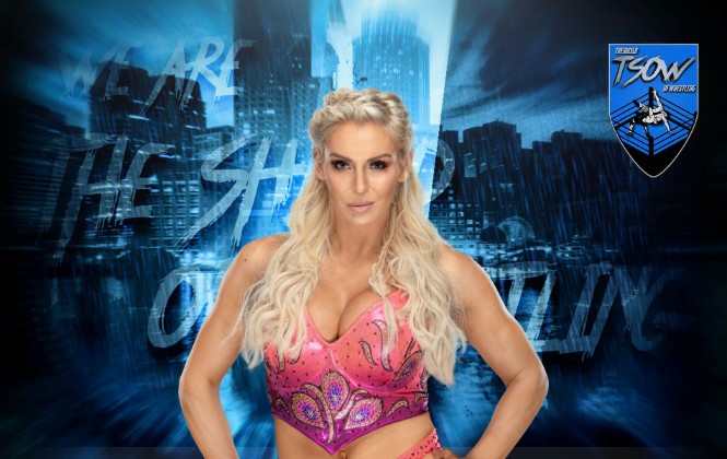 Charlotte Flair in una posa hot su Twitter