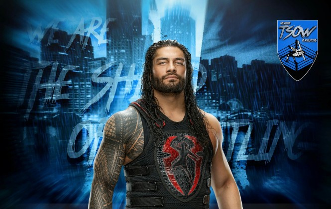 Roman Reigns pubblica sui social un momento della sua quarantena