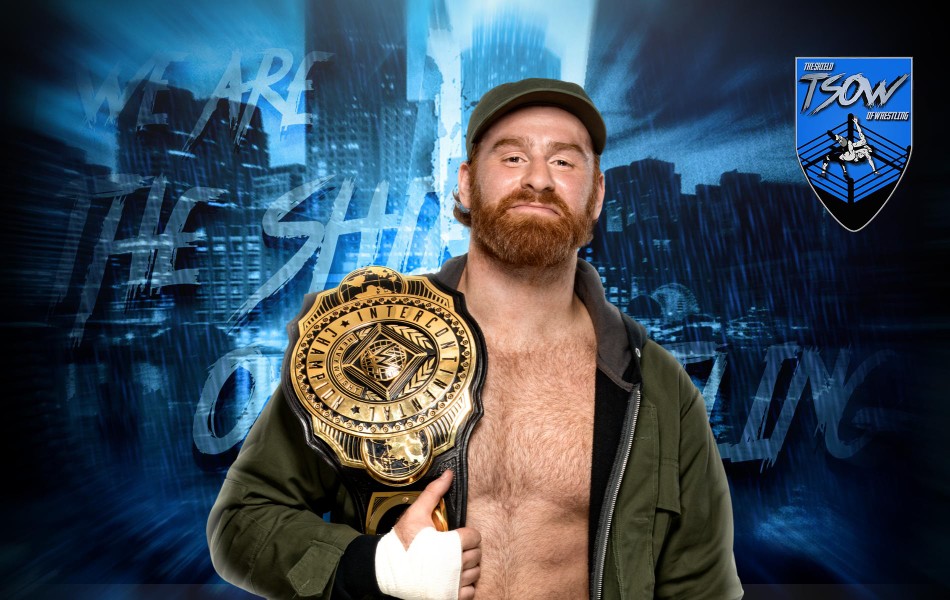 Sami Zayn - backstage