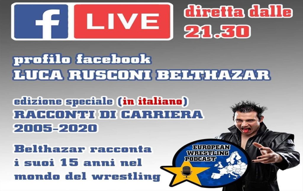 European Wrestling Podcast racconti di carriera 2005-2020