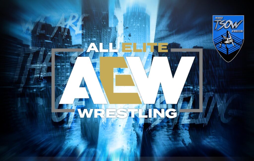 AEW: il logo della federazione appare sugli schermi del WWE ThunderDome