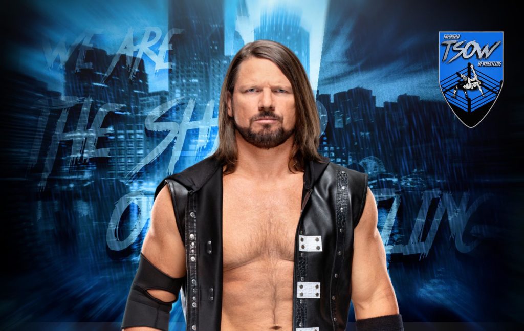 SmackDown: AJ Styles difenderà il titolo durante la prossima puntata