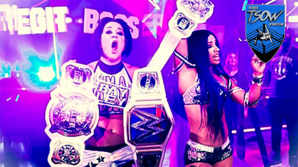 Bayley e Sasha Banks, la coppia che scoppia