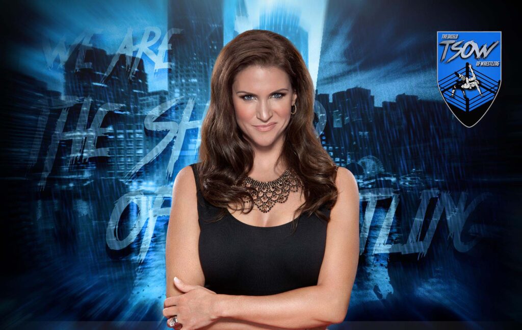 Stephanie McMahon era presente nel backstage di WM 39