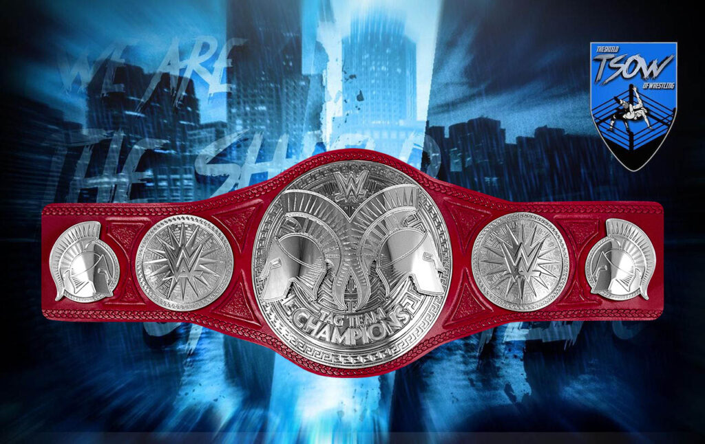 Ritornano i World Tag Team Titles: addio ai titoli di RAW!