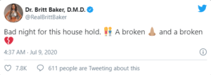 Brandi Rhodes contro Britt Baker con un post su Twitter