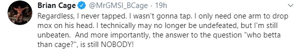 Brian Cage ha quasi licenziato Taz dopo AEW Fight For The Fallen