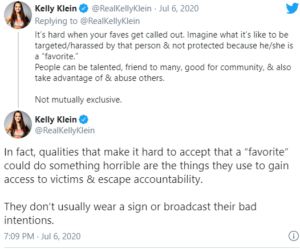 Kelly Klein incolpa la ROH di aver coperto le accuse su Jay Lethal