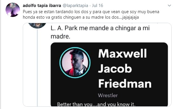 L.A. Park insulta i fan come MJF, ma gratis