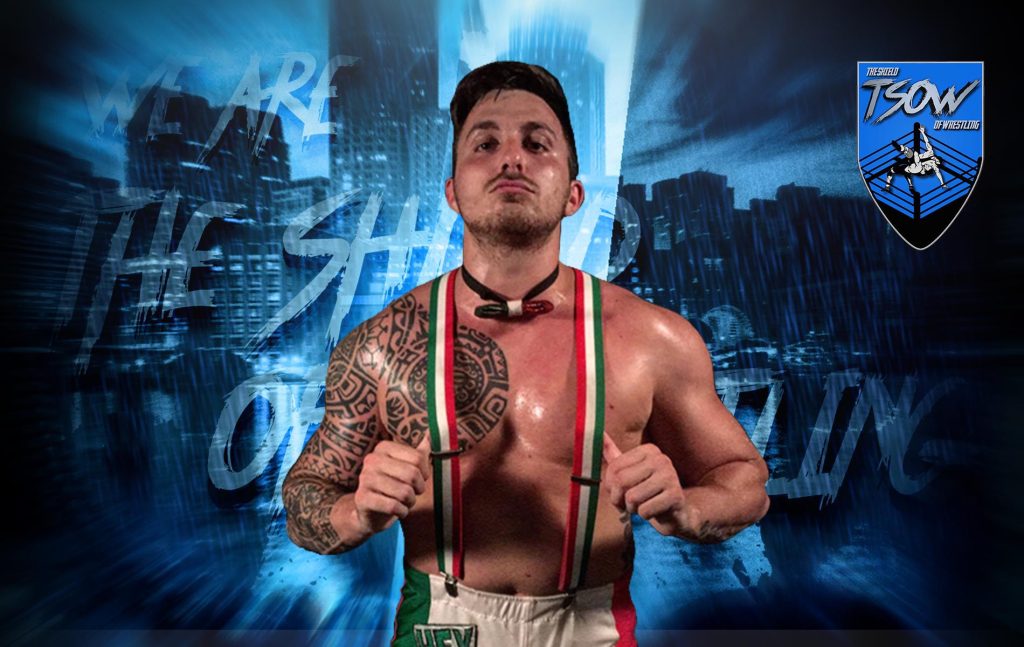 Mambo Italiano lotta a Main Event con un nuovo ring name
