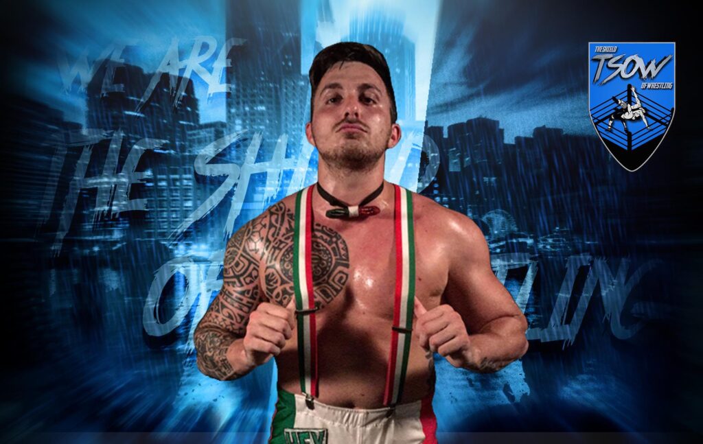 Mambo Italiano ha sconfitto l'ex WWE Tatanka in IWC