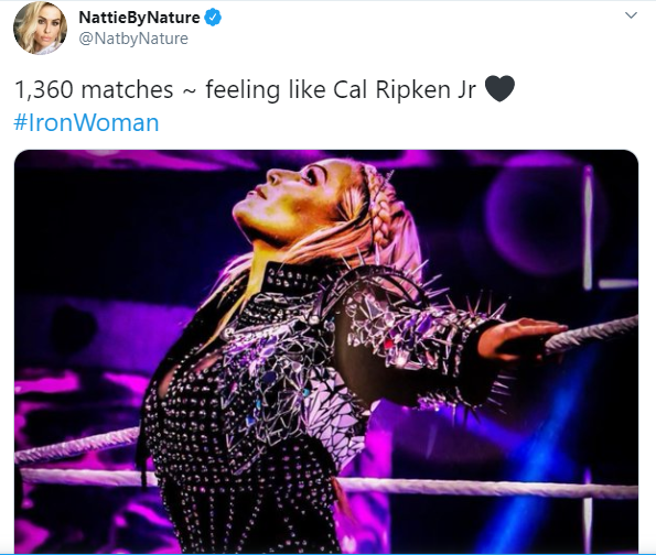 Natalya celebra la sua lunga carriera in WWE