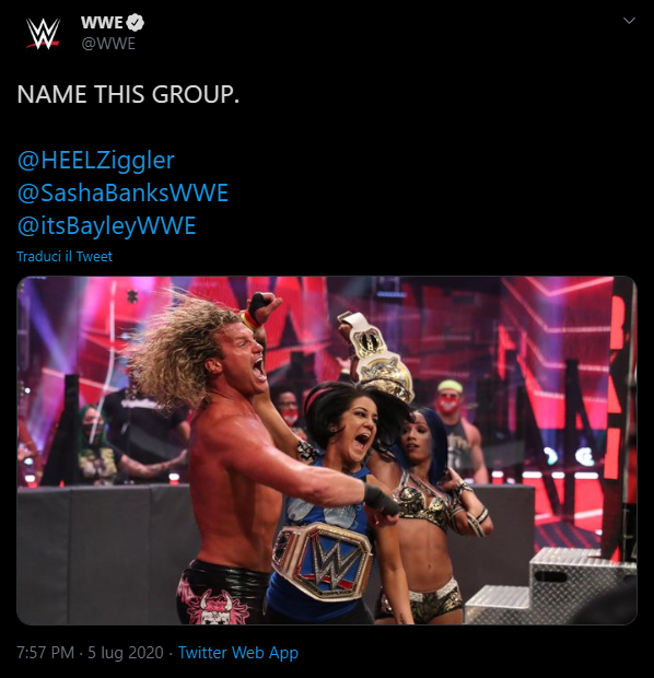 La WWE chiede ai fan di scegliere il nome di una nuova fazione