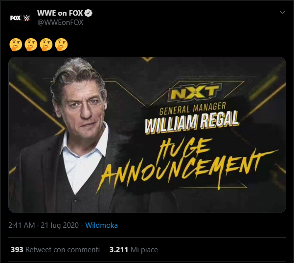NXT: Importante annuncio previsto per questo mercoledì