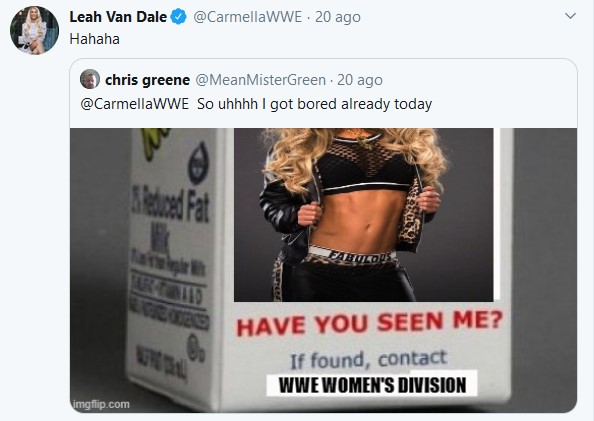 Carmella vorrebbe tornare sul ring WWE al più presto