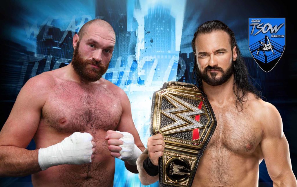 Drew McIntyre risponde duramente alla sfida di Tyson Fury