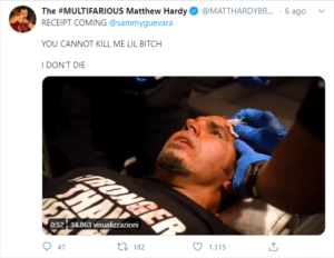Matt Hardy commenta l'attacco di Sammy Guevara a AEW Dynamite