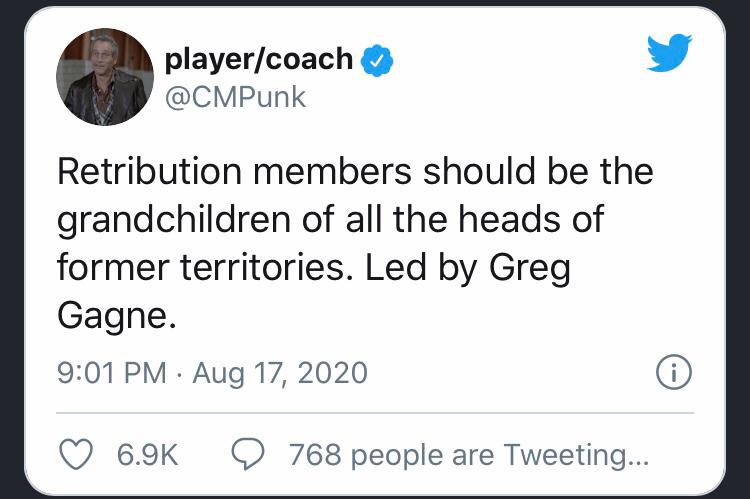 CM Punk ha un'interessante idea sui membri della RETRIBUTION