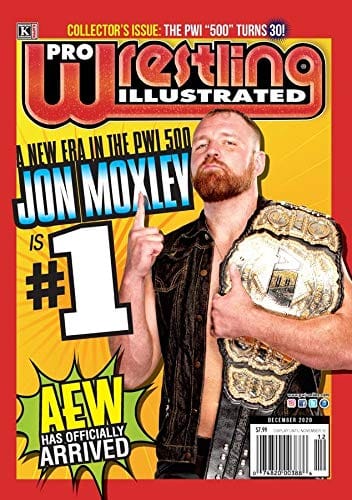 Jon Moxley primo nella top 500 di PWI