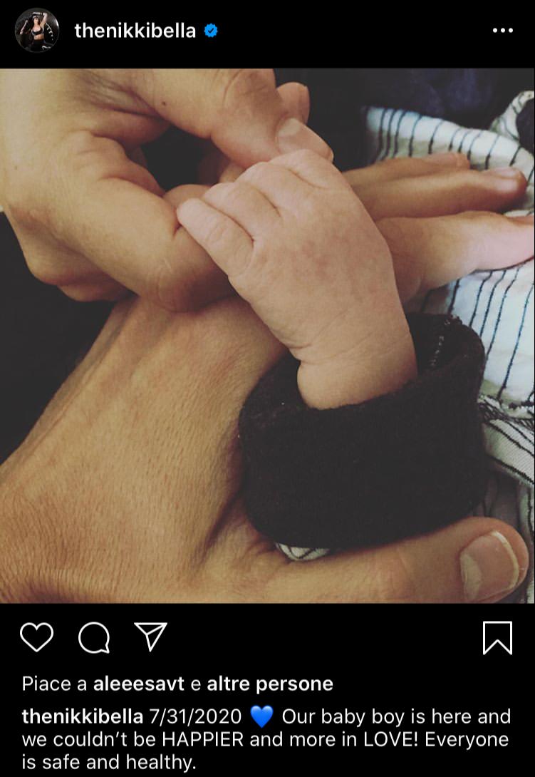 Nikki Bella diventa madre per la prima volta