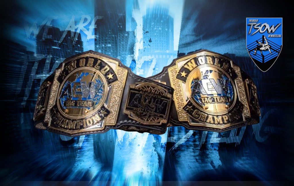 AEW: annunciato un Eliminator Tournament per i titoli di coppia