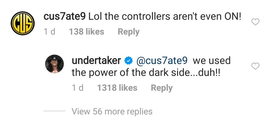 The Undertaker commenta scherzosamente il suo spot per WWE 2K Battlegrounds